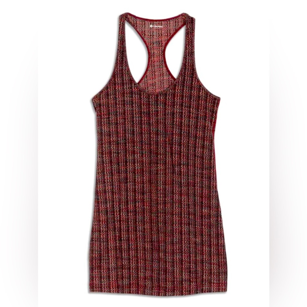 LuLu Lemon Cool Racer Bank Tank. Worn once. Size 8 like new